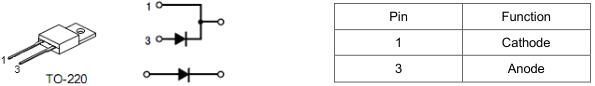 KIA原裝廠家 快恢復(fù)管10TB60型號 TO-220及參數(shù)詳細分析-KIA 官網(wǎng)