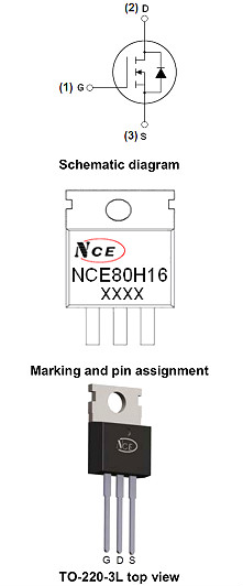 NCE80H16,NCE80H16參數(shù),160A/80V