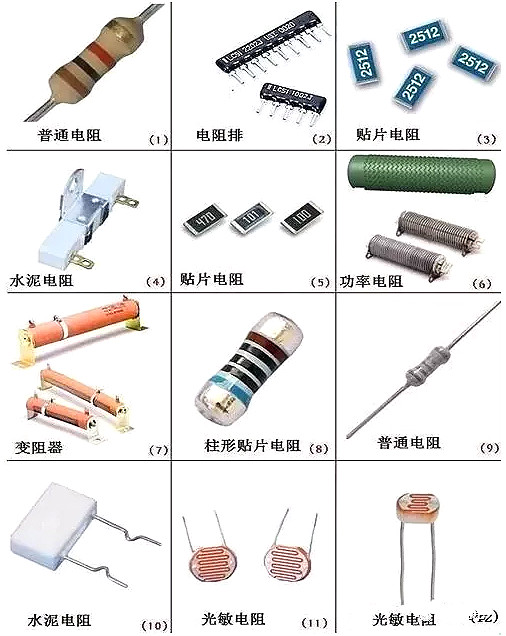 最全面的電子元件名稱大全圖-電子元件圖片、名稱、符號-KIA MOS管