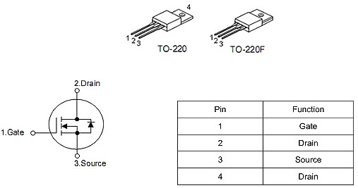 MOS管KNX4890A 9A/900V規(guī)格書 參數(shù) 封裝-免費(fèi)送樣 原廠直銷-KIA MOS管