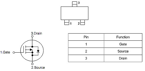 MOS管 -2.6A/-30V KIA3409 P溝道MOS管參數(shù)、封裝及價(jià)格-KIA MOS管