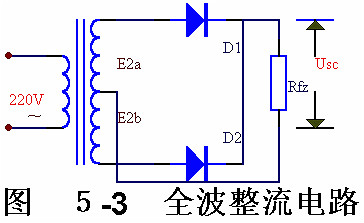 電子電路圖，整流二極管的作用,整流電路