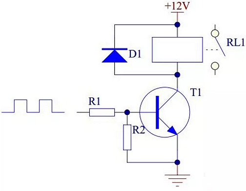 繼電器,晶體管,驅(qū)動電路