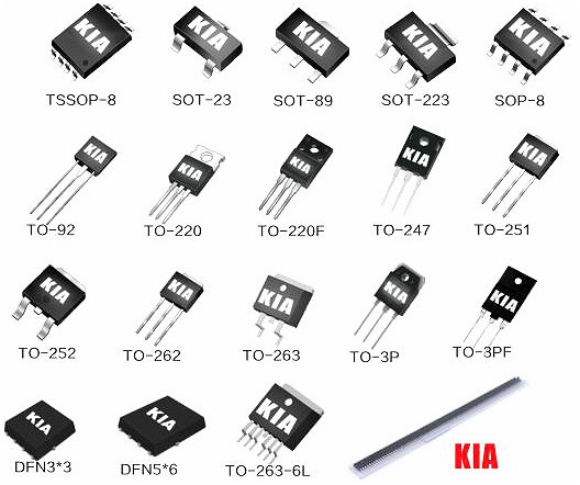 600V-650V MOS管型號選型表及MOS管原廠品牌供應(yīng)商-KIA MOS管