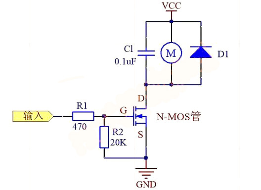 必看|小功率無(wú)刷直流電機(jī)MOS管燒壞原因-KIA MOS管