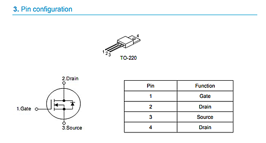 MOS管，KIA9120A，200V40A資料