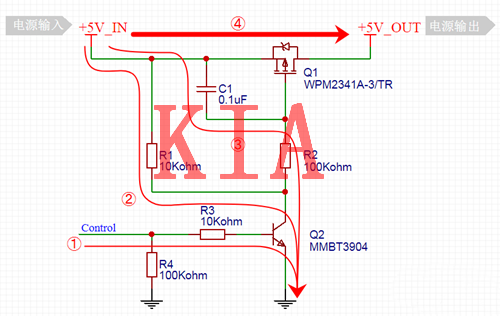 軟開(kāi)啟，MOS管，電源開(kāi)關(guān)電路