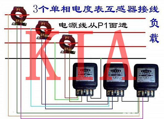 三相四線電表接線圖