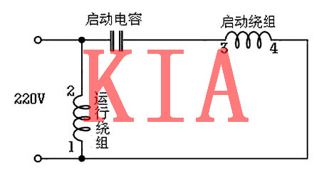 單相電機(jī)，三相電機(jī)，接線圖