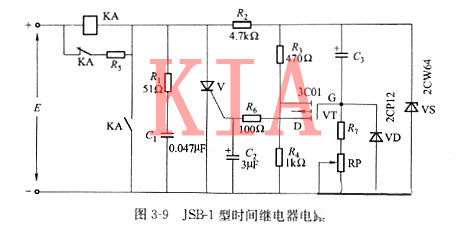 場(chǎng)效應(yīng)管時(shí)間繼電器工作原理解析-KIA MOS管