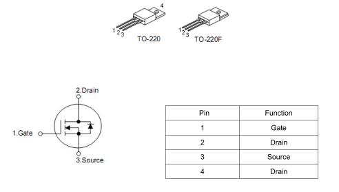 650V10AMOS管 KNX6165A資料 原廠免費送樣 -KIA MOS管