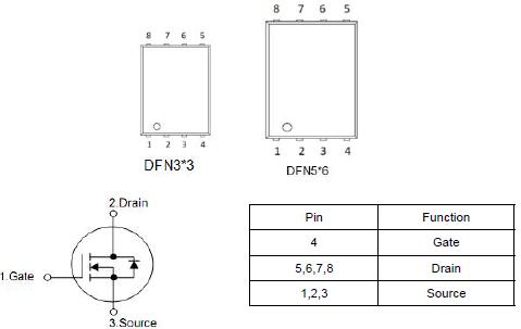 低壓MOS管 KNX3303A?參數(shù) 30V90A原廠制造 免費送樣-KIA MOS管