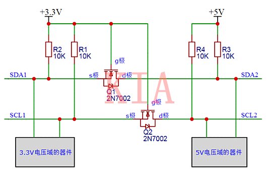 MOS管電平轉(zhuǎn)換電路