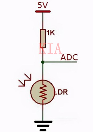 光敏電阻 LED