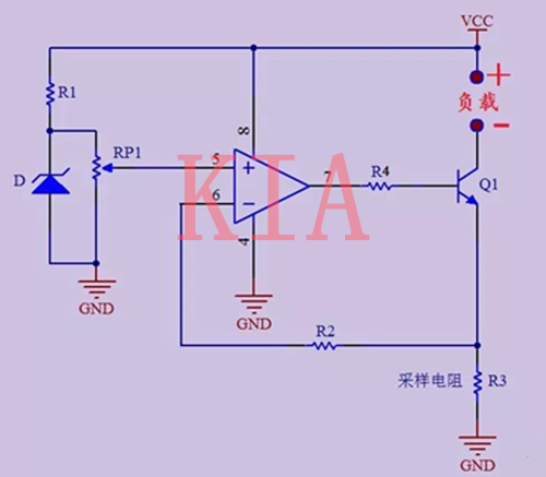 運(yùn)放 MOS管 恒流電路