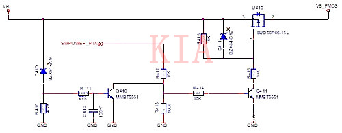 PMOS過壓保護(hù)電路