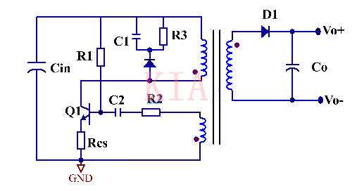 自激式開關(guān)電源特點(diǎn)、工作方式分析-KIA MOS管