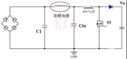 EMC加差模電感抑制開關(guān)電源的噪聲進入電網(wǎng)-KIA MOS管