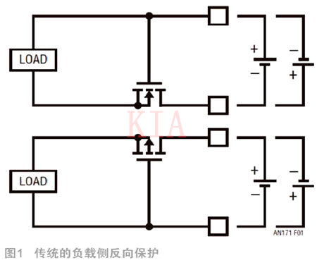 MOSFET-電池充電器的反向電壓保護-KIA MOS管