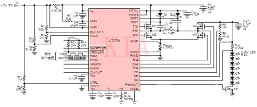 【圖文】同步升降壓LED驅(qū)動電路設計方案-KIA MOS管