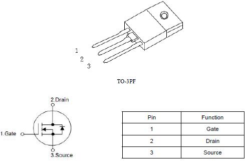 高壓MOS管KNX42150A?代替3n150 2.8A/1500V 光伏匯流箱-KIA MOS管