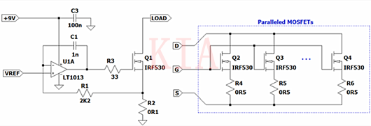 【圖文】MOSFET和運(yùn)算放大器構(gòu)建的電流負(fù)載設(shè)計(jì)-KIA MOS管