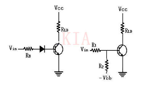 三極管開關(guān)電路改進接法電路圖分享-KIA MOS管