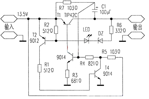 【電路設(shè)計】過流保護自恢復(fù)電路圖-KIA MOS管