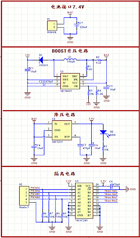 驅(qū)動(dòng)芯片和MOS管搭建大電流H橋電機(jī)驅(qū)動(dòng)電路-KIA MOS管