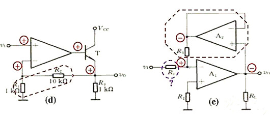 放大電路 正反饋負(fù)反饋
