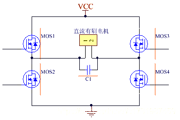 詳細(xì)分析直流有刷電機(jī)并聯(lián)小電容作用-KIA MOS管