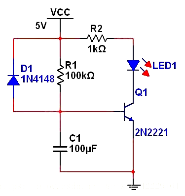 RC延時電路 延時計(jì)算