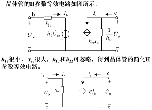 小信號(hào)模型 微變等效電路