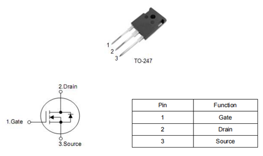 電源應(yīng)用優(yōu)質(zhì)MOS管KNX62150A替代STW21N150-KIA MOS管