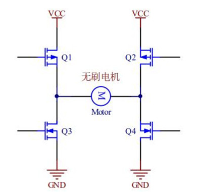 無刷電機 MOS管 電路