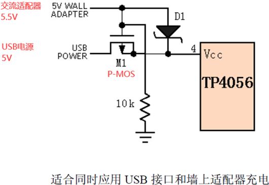 自動(dòng)切換 電池 USB 供電