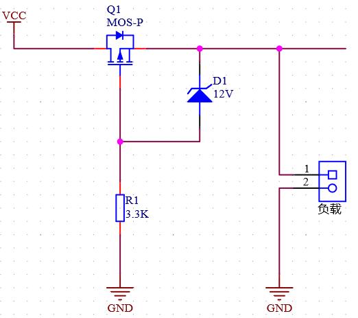 PMOS做雙向開關(guān)電路-PMOS防倒灌、防反接電路-KIA MOS管