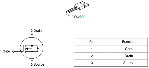 650V超結MOS場效應管KCX6265A TO-220F供應商-KIA MOS管