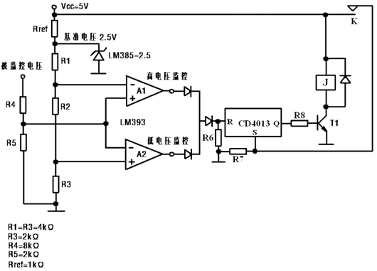 【電路分享】電源入口欠壓保護(hù)電路圖-KIA MOS管