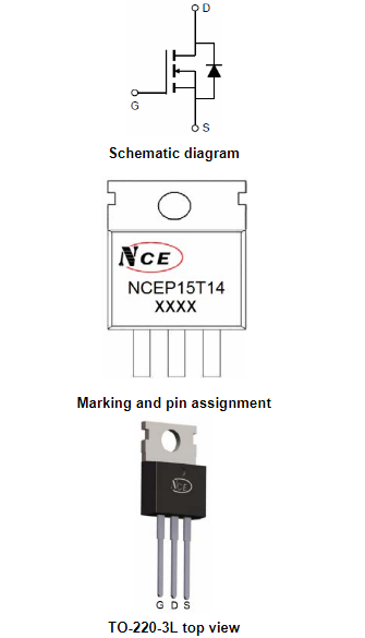 ncep15t14參數(shù),ncep15t14代換,ncep15t14場效應(yīng)管-KIA MOS管