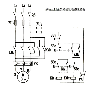 電動(dòng)機(jī)正反轉(zhuǎn)電路圖