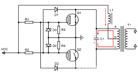 zvs電路圖,零電壓開關(guān)