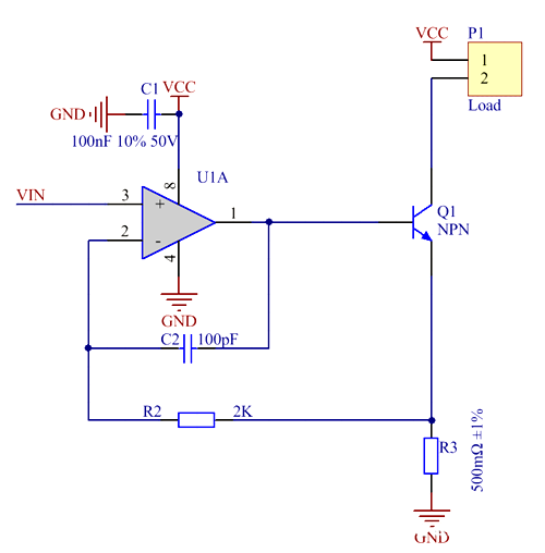 壓控電流源是什么?壓控電流源電路設(shè)計(jì)-KIA MOS管