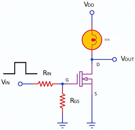 場(chǎng)效應(yīng)管開關(guān)電路