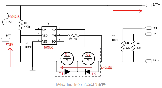 鋰電池保護板組成,原理