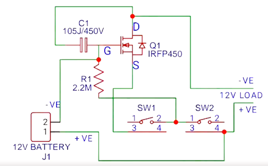 mos管調光電路，led調光電路，簡易好用-KIA MOS管