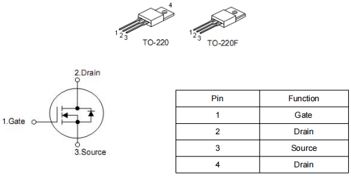 8n60場效應管參數