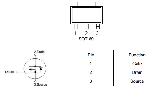 ?5610場效應管,5610參數管腳圖,KNX5610A中文資料-KIA MOS管