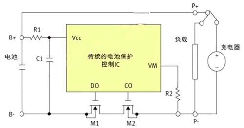 鋰電池保護板組成,鋰電池保護板工作原理-KIA MOS管