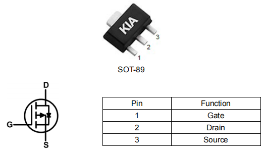 電機(jī)控制,電源mos管,KPS6110B參數(shù)